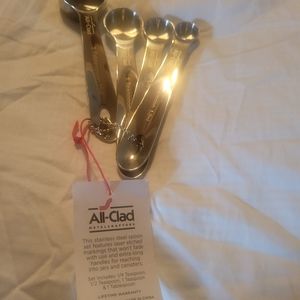 All-Clad Stainless Steel Measuring Spoon Set